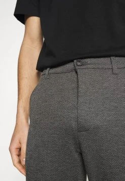 Vente flash 😀 Solid SDDAVE BARRO - Pantalon Classique - Medium Grey Melange 🤩 -Solid Soldes a13a62b0c3f7461f8e1712e104c10ff3