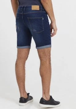 Le moins cher 🎉 Solid SDNOYTON - Short En Jean - Dark Blue Denim ✔️ -Solid Soldes a1696cd8b89640eb87fcb42e7ba6ca73