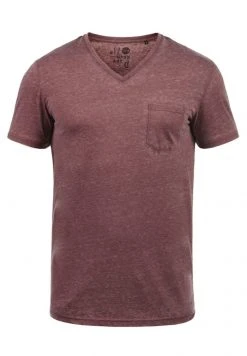 Coupon ⌛ Solid SDTHEON - T-shirt Basique - Wine Red 🛒 -Solid Soldes a1b7620d081c41d2a1eac38fc05c1ff1