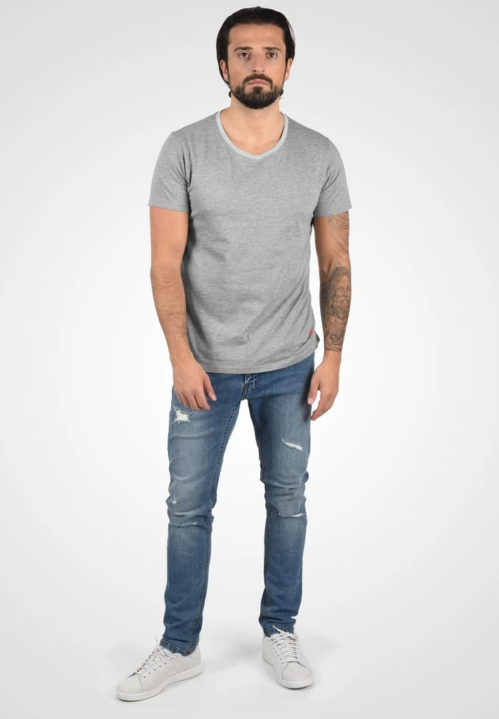 Les meilleures critiques de 🎁 Solid SDNED - T-shirt Imprimé - Grey Melange 🎁 2 Les meilleures critiques de 🎁 Solid SDNED - T-shirt Imprimé - Grey Melange 🎁 – Image 2