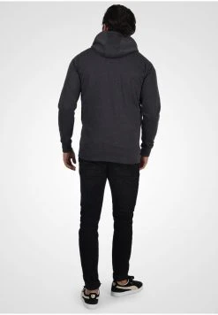 Meilleure vente ❤️ Solid SDTAMBO - Sweat à Capuche Zippé - Dark Grey Melange ✔️ -Solid Soldes a31abd34aa174be29303bdf006d5dacc