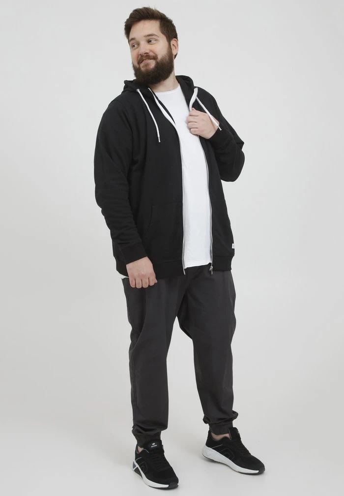 Bon marché ✨ Solid SDTAMBO BT - Sweat à Capuche Zippé - Black 💯 2 Bon marché ✨ Solid SDTAMBO BT - Sweat à Capuche Zippé - Black 💯 – Image 2