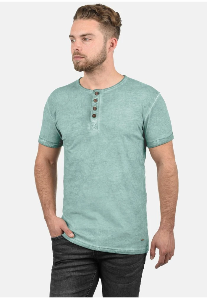 Tout neuf 🧨 Solid SDTIHN - T-shirt Basique - Blue Glow 🥰 1 Tout neuf 🧨 Solid SDTIHN - T-shirt Basique - Blue Glow 🥰