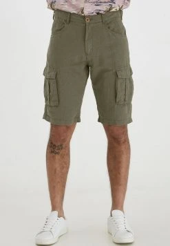 Budget 🥰 Solid SDPOVL CARGO LINEN - Short - Ivy Green 🧨