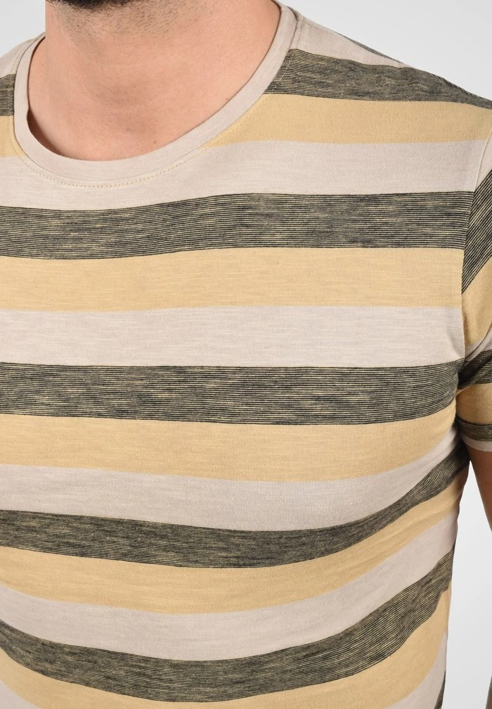 Le moins cher ❤️ Solid SDTEE - T-shirt Imprimé - Curds & Wh 🌟 4 Le moins cher ❤️ Solid SDTEE - T-shirt Imprimé - Curds & Wh 🌟 – Image 4