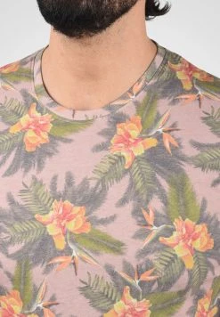 Meilleure vente 🥰 Solid SDFAIK - T-shirt Imprimé - Mahog. Rose ❤️ -Solid Soldes a7ec021486484df6ba1b1931e0fa67ae