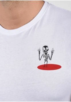 Grosses soldes ⭐ Solid SDTEE - T-shirt Imprimé - White ✨ -Solid Soldes a8172c6becb148c0b1168baef70db00f