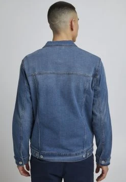 De gros ✨ Solid Veste En Jean - Middle Blue Denim ⭐ -Solid Soldes ab2a4a28fcdb43679da7f30e03351eaf