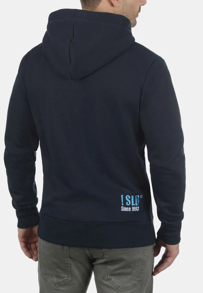 Sortie 🔔 Solid SDBENN - Sweat à Capuche Zippé - Blue ✨ 2 Sortie 🔔 Solid SDBENN - Sweat à Capuche Zippé - Blue ✨ – Image 2