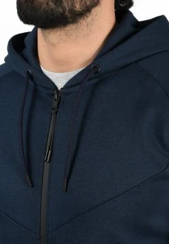 Nouveau 🧨 Solid SDGELBERT - Sweat à Capuche Zippé - Insignia Blue ⭐ -Solid Soldes add822848e8544c896cabdae288a2124