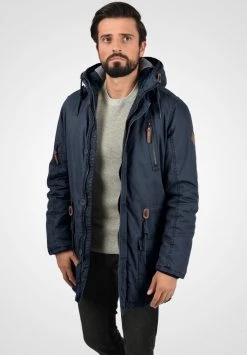 Bon marché 🌟 Solid SDCLARK - Veste D'hiver - Dark Blue ⭐ -Solid Soldes ae99687409444994a534ffd16135ddbc