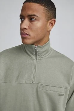 Top 10 🔔 Solid SDAPOLLO SW - Sweatshirt - Vetiver 🥰 -Solid Soldes b1fa8e9dd23e409289bc2ba8da159279