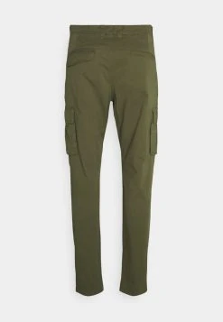 Coupon 👏 Solid TRUC CARGO FIRM WAIST - Pantalon Cargo - Ivy Green 🌟 -Solid Soldes b28ec8e8fa7049299775bfaae99c3875