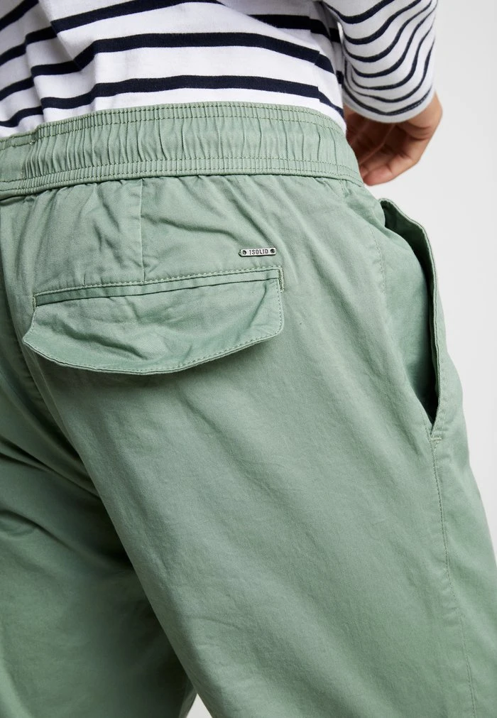 Le moins cher đ Solid TRUC CROPPED - Pantalon Classique - Hedge Gree â 6 Le moins cher đ Solid TRUC CROPPED - Pantalon Classique - Hedge Gree â â Image 6