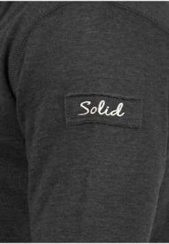 Coupon ✨ Solid SDTRIPTROYER - Sweatshirt - Dark Grey Melange 😉 -Solid Soldes b495b22204bb4b41a73aed32c64f35db