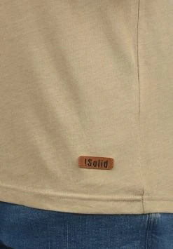 Grosses soldes 🎁 Solid SDVOLKER - T-shirt Basique - Sand Melan ⭐ -Solid Soldes b51a4a438c514a48bc79e5d52370afba