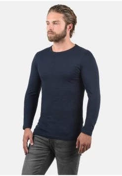 Sortie ⭐ Solid SDBASAL - T-shirt à Manches Longues - Blue 👍