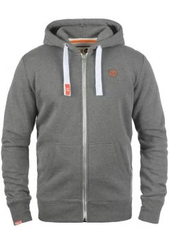 Meilleur prix ✨ Solid SDBENNZIP - Sweat à Capuche Zippé - Grey Melange 🎉 -Solid Soldes b73d5d66386348ba89cf24d5d631c4a3