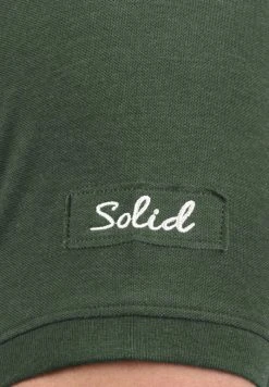 Promo ❤️ Solid SDTRIPPOLO - Polo - Olive ⭐ -Solid Soldes b7b3907b5c54408a884edd3a31bb1a16