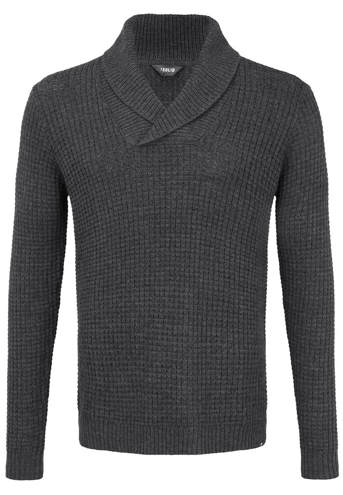 Meilleur prix 😍 Solid SDMAPARI - Pullover - Dark Grey Melange 🎁 6 Meilleur prix 😍 Solid SDMAPARI - Pullover - Dark Grey Melange 🎁 – Image 6