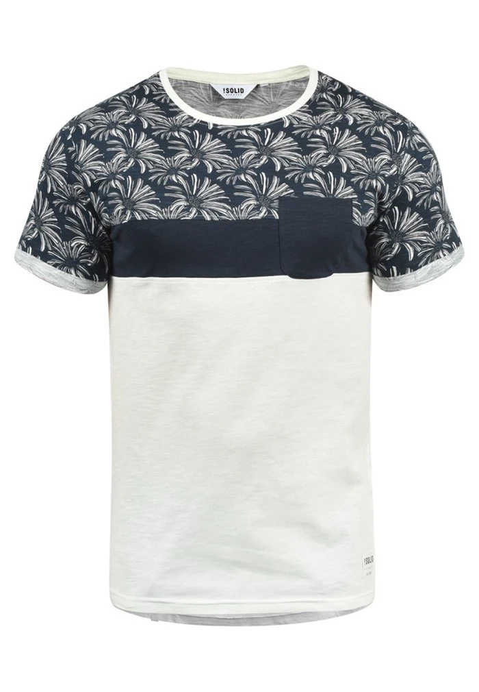 Meilleure affaire ⭐ Solid SDFLORIAN - T-shirt Imprimé - Dark Blue ❤️ 4 Meilleure affaire ⭐ Solid SDFLORIAN - T-shirt Imprimé - Dark Blue ❤️ – Image 4