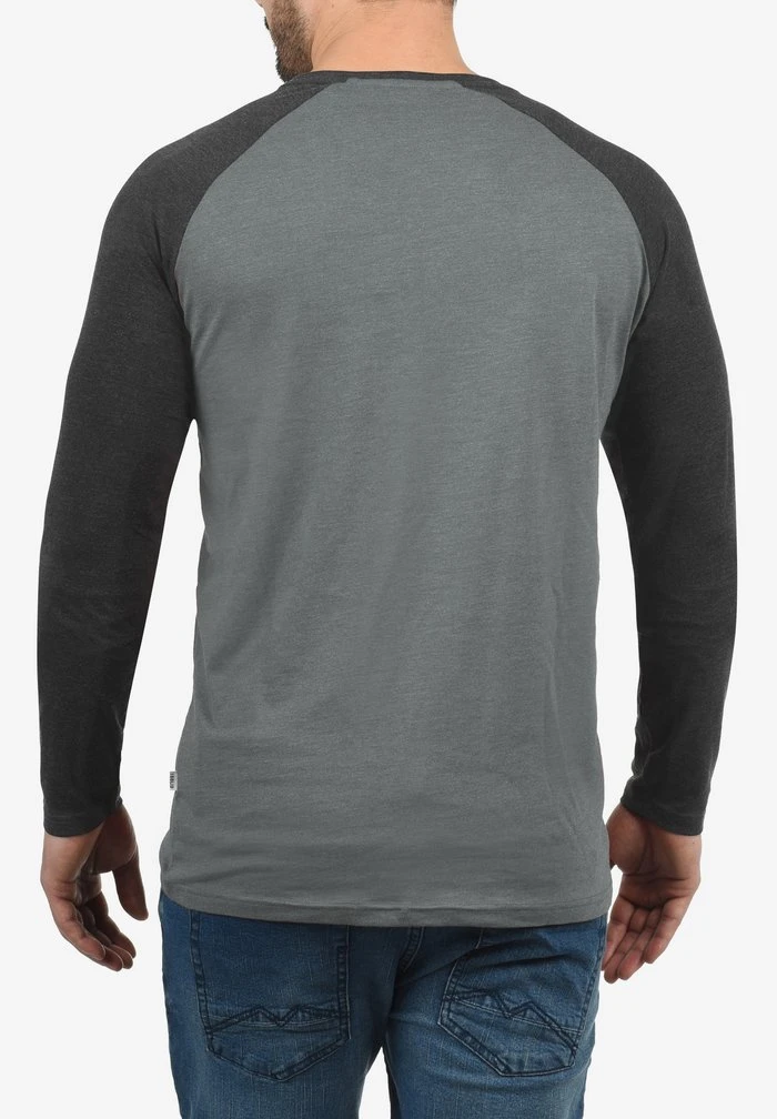 Le moins cher đ Solid SDBASTIEN - T-shirt à Manches Longues - Grey Melange â 2 Le moins cher đ Solid SDBASTIEN - T-shirt à Manches Longues - Grey Melange â â Image 2