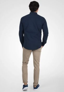 Grosses soldes ⭐ Solid ALLION "SLIM FIT" - Chemise - Insignia Blue 🔥 -Solid Soldes bac0db6c5d7648a796dc4466d6e994f1