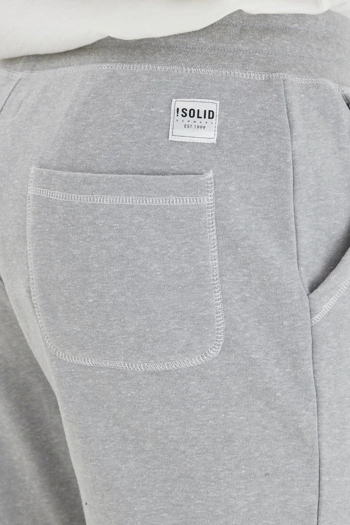 Bon marché 🤩 Solid SDTOLJAN - Short - Light Grey 🔥 6 Bon marché 🤩 Solid SDTOLJAN - Short - Light Grey 🔥 – Image 6