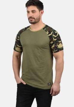Meilleure vente ⌛ Solid SDCAHIL - T-shirt Imprimé - Dusty Olive ⌛