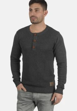 Nouveau ✔️ Solid SDTERRANCE - Pullover - Dark Grey 😀