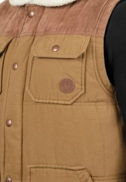 Vente flash ❤️ Solid SDFERDI - Veste Sans Manches - Brown 🎉 -Solid Soldes c0f1b4c0979d46a08acff760b9d4151e