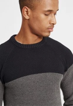 Bon marché 😀 Solid SDRAPEL - Pullover - Black ❤️ -Solid Soldes c0fb861a992f4f35ab9c021e89584b19