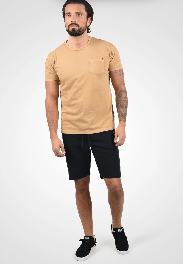 Bon marché 🔔 Solid SDSHORTS - Short - Black ❤️ 2 Bon marché 🔔 Solid SDSHORTS - Short - Black ❤️ – Image 2