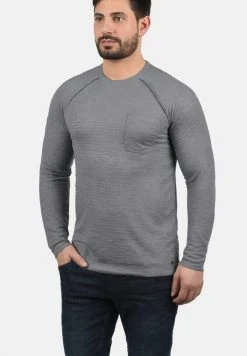 Offres 😀 Solid SDDON - Sweatshirt - Mid Grey 😀