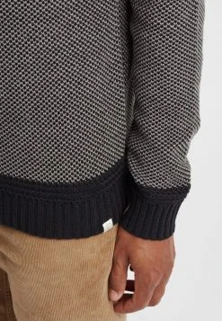 Bon marché 😀 Solid SDRAPEL - Pullover - Black ❤️ -Solid Soldes c1f90df4472b495ba12e1453739eb351