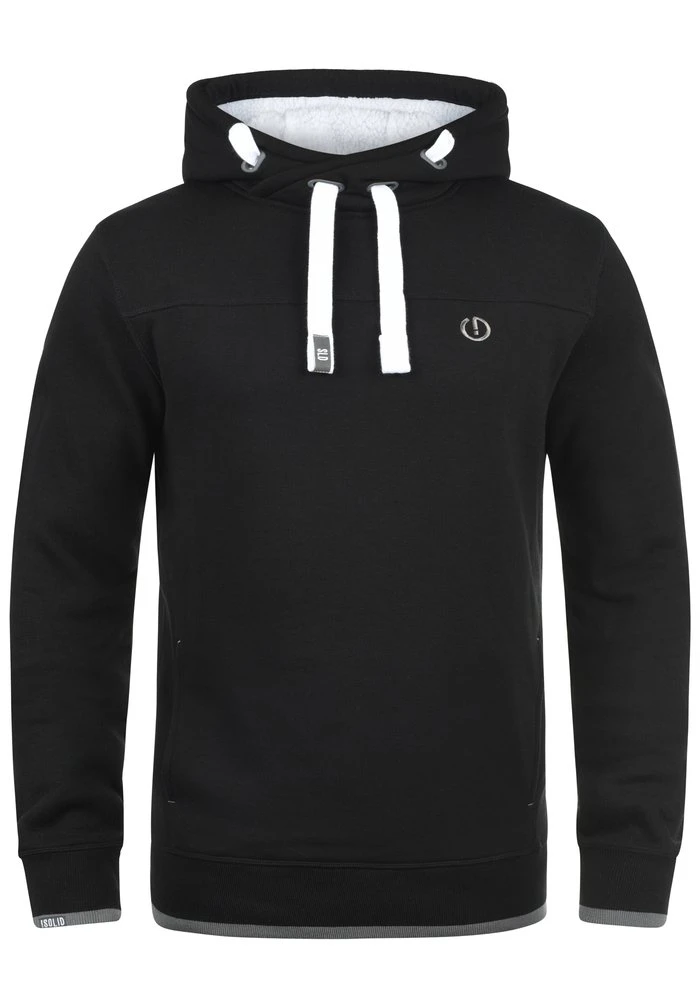 Le moins cher 😉 Solid SDBENJAMINHOOD - Sweat à Capuche - Black 😉 4 Le moins cher 😉 Solid SDBENJAMINHOOD - Sweat à Capuche - Black 😉 – Image 4