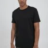 Coupon 🛒 Solid SDTREVOR 21105769 - T-shirt Basique - Black ⌛