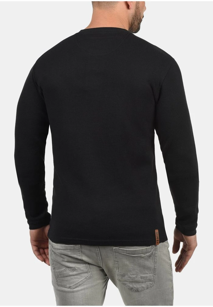 Promo ✨ Solid SDTOKATO - T-shirt à Manches Longues - Black 😉 2 Promo ✨ Solid SDTOKATO - T-shirt à Manches Longues - Black 😉 – Image 2