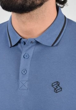 Budget 🤩 Solid SDTEE - Polo - Federal Bl 😍 -Solid Soldes c45186e4e4044b5db905781a9ee47811