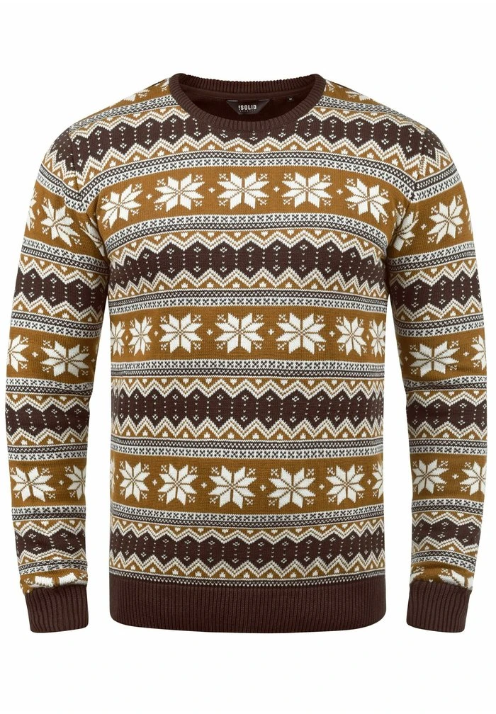 Vente flash ❤️ Solid SDWINNO - Pullover - Coffee Bea 💯 4 Vente flash ❤️ Solid SDWINNO - Pullover - Coffee Bea 💯 – Image 4