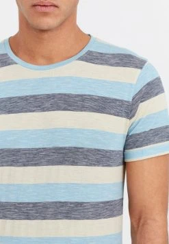 Sortie 👍 Solid SDTHICCO - T-shirt Imprimé - Light Blue ⭐ -Solid Soldes c64da2edddcd4b908cabacae5172ed01