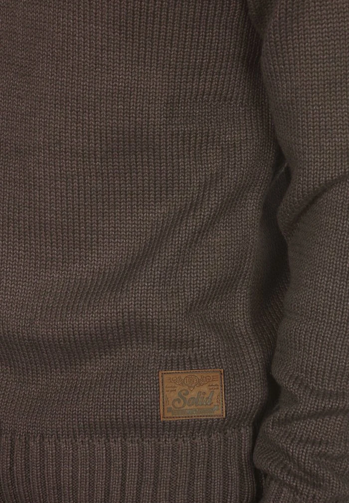 Nouveau ✔️ Solid SDPETRO - Pullover - Coffee Bean Melange ⌛ 4 Nouveau ✔️ Solid SDPETRO - Pullover - Coffee Bean Melange ⌛ – Image 4