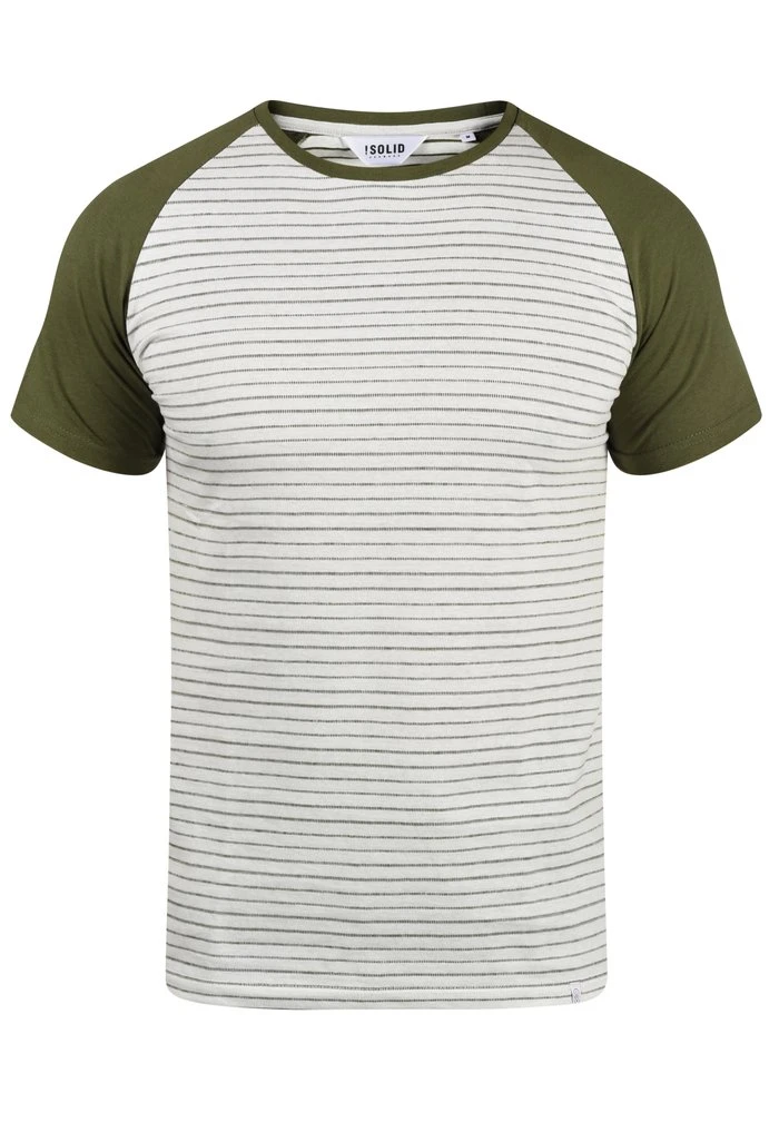 Nouveau 🌟 Solid SDSTEN - T-shirt Imprimé - Dusty Olive ⌛ 4 Nouveau 🌟 Solid SDSTEN - T-shirt Imprimé - Dusty Olive ⌛ – Image 4
