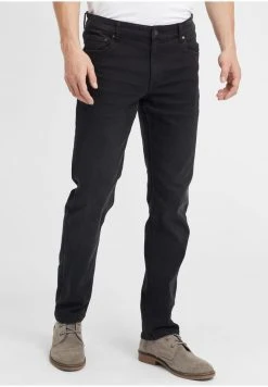 Remise ❤️ Solid SDPIRKO - Jean Droit - Black Denim 🛒