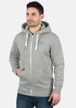 Top 10 ⌛ Solid SDBENNZIP - Sweat à Capuche Zippé - Light Grey Melange 😉