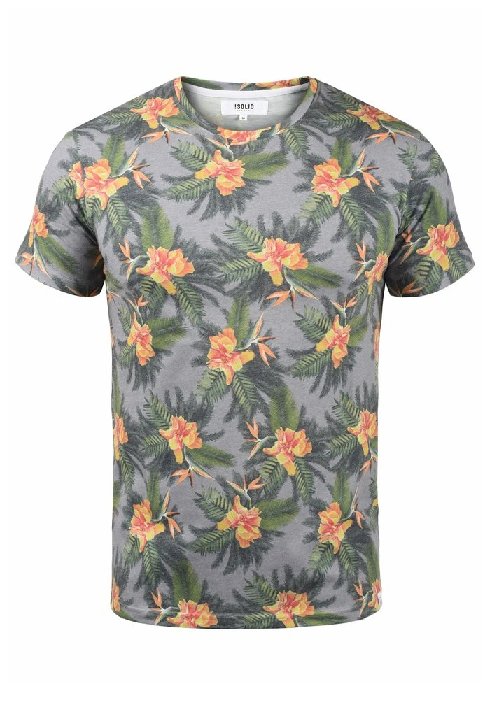 Tout neuf 👍 Solid SDFAIK - T-shirt Imprimé - Mid Grey 🌟 5 Tout neuf 👍 Solid SDFAIK - T-shirt Imprimé - Mid Grey 🌟 – Image 5