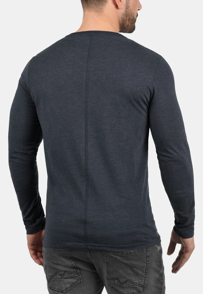 Offres 😉 Solid SDDORIANO - T-shirt à Manches Longues - Dark Blue 👍 2 Offres 😉 Solid SDDORIANO - T-shirt à Manches Longues - Dark Blue 👍 – Image 2