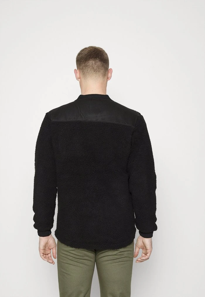 De gros ⌛ Solid SDVIG BOMBER JACKET 21106231 - Blouson Bomber - Black 💯 3 De gros ⌛ Solid SDVIG BOMBER JACKET 21106231 - Blouson Bomber - Black 💯 – Image 3