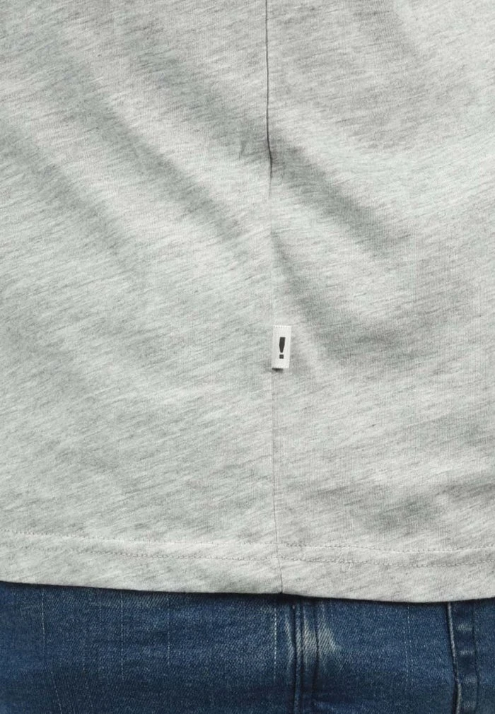 Nouveau ❤️ Solid SDYORK - T-shirt Imprimé - Light Grey ⌛ 4 Nouveau ❤️ Solid SDYORK - T-shirt Imprimé - Light Grey ⌛ – Image 4