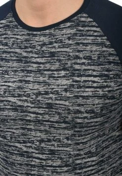 Top 10 😉 Solid SDMEVAN - T-shirt à Manches Longues - Insignia Blue 🔥 -Solid Soldes ce2c64f1a800442daf2900681024bb8f